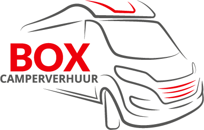 box camperverhuur logo wit